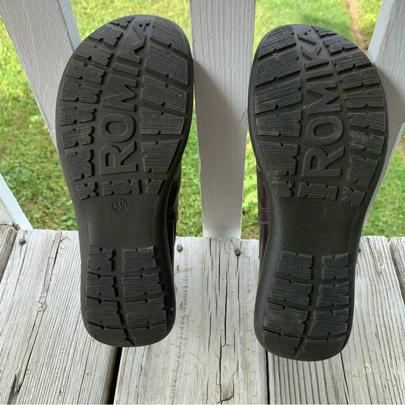 Romika Women’s Milla 102 Chelsea Ankle Bootie Brown Leather Sz 39 EU / 8-8.5 US - Picture 13 of 16